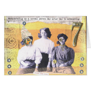 Disfraz como persona normal día tras día