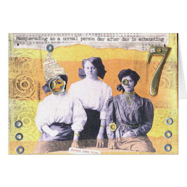 Disfraz como persona normal día tras día (Anverso (Horizontal))