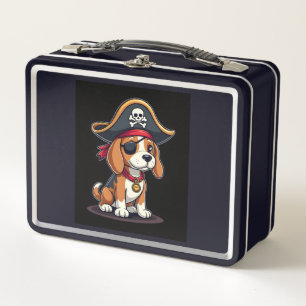 Disfraz de pirata Beagle Bandera Jolly Roger Cráne