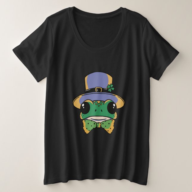 Disfraz de rana para el día de San Patricio (Anverso del diseño)