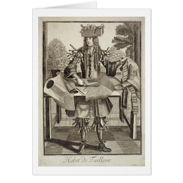 Disfraz de sastre, pub, de Gerard Valck (1651/2) (Frente)