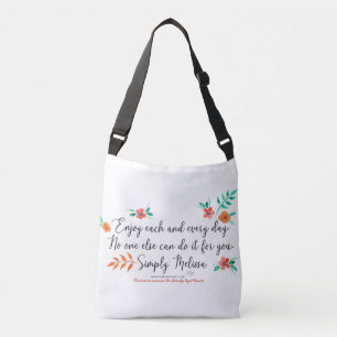 Disfruta cada día de una bolsa de cruces blancos