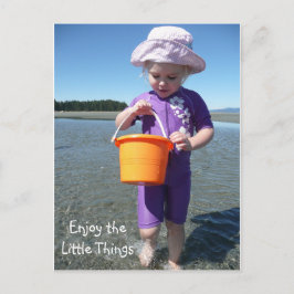 Disfruta de la postal de las pequeñas cosas