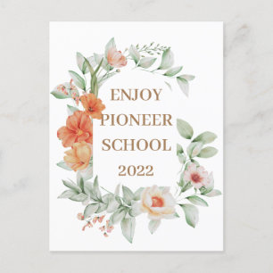 Disfruta de la tarjeta postal de Pioneer School 20