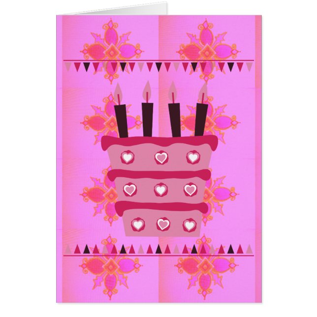 Disfruta de un maravilloso cumpleaños feliz (Frente)