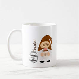 Disfruta de una taza de café con un gnomo en una t