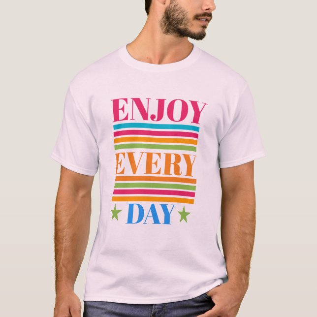 Disfruta del diseño de camisetas de los hombres to (Anverso)