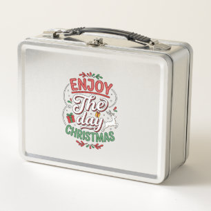 Disfruta El Día Regalo Reno De Navidad