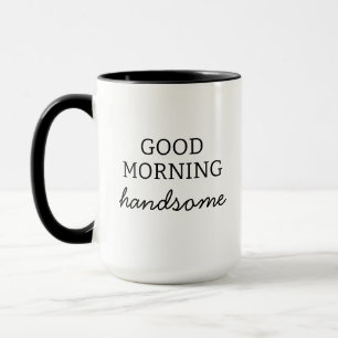 Disfruta Tu Café Guapo Taza De Buenos Días,