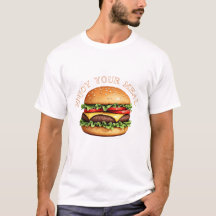 Disfruta tu camiseta de comida