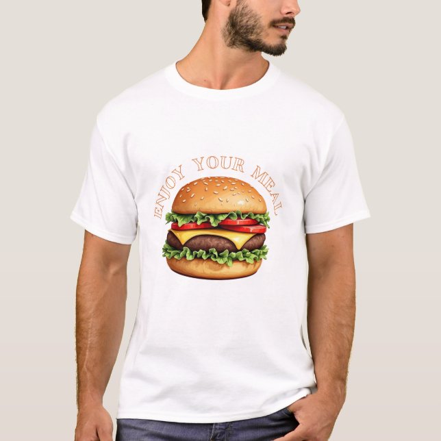 Disfruta tu camiseta de comida (Anverso)