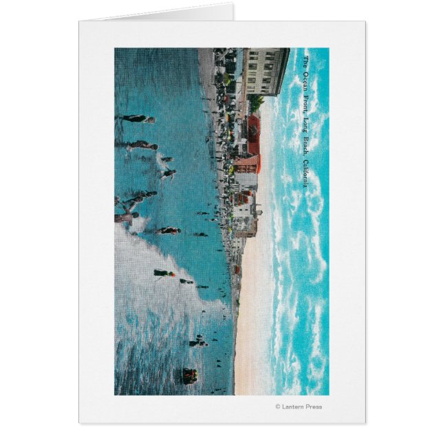 Disfrutando de las olas en Ocean BeachLong Beach,  (Frente)