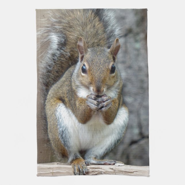 Disfrutando de una toalla de té (Vertical)