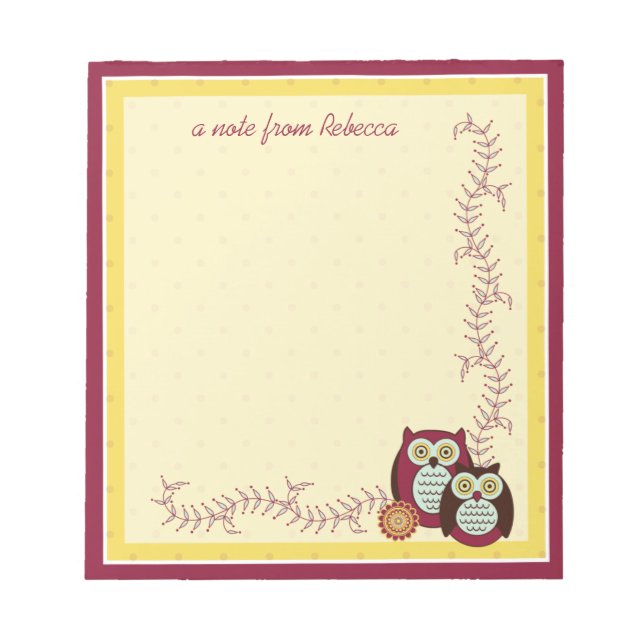 Disfrutando del Bloc de notas Sunshine (Frente)