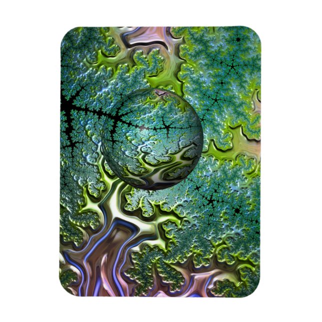 Disfrutando del imán flexible del viaje (Vertical)