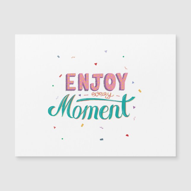 Disfrutar cada momento (Anverso)