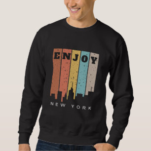 Disfrutar de la sudadera de Nueva York