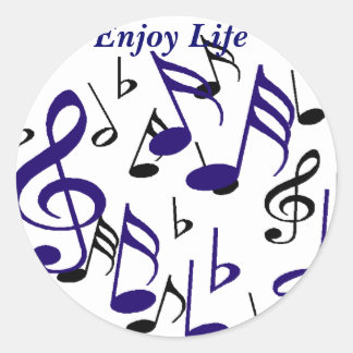 Disfrutar de Life_ Pegatina