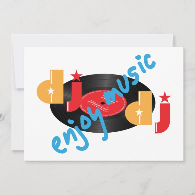 Disfrutar música (Anverso)