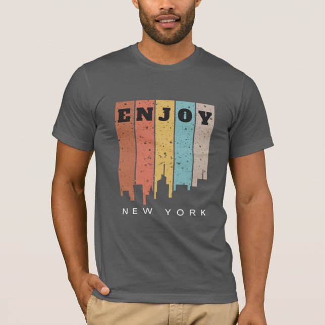 Disfrute de la camiseta de Nueva York (Anverso)