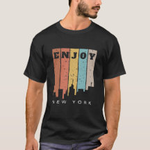 Disfrute de la camiseta de Nueva York