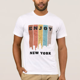Disfrute de la camiseta de Nueva York