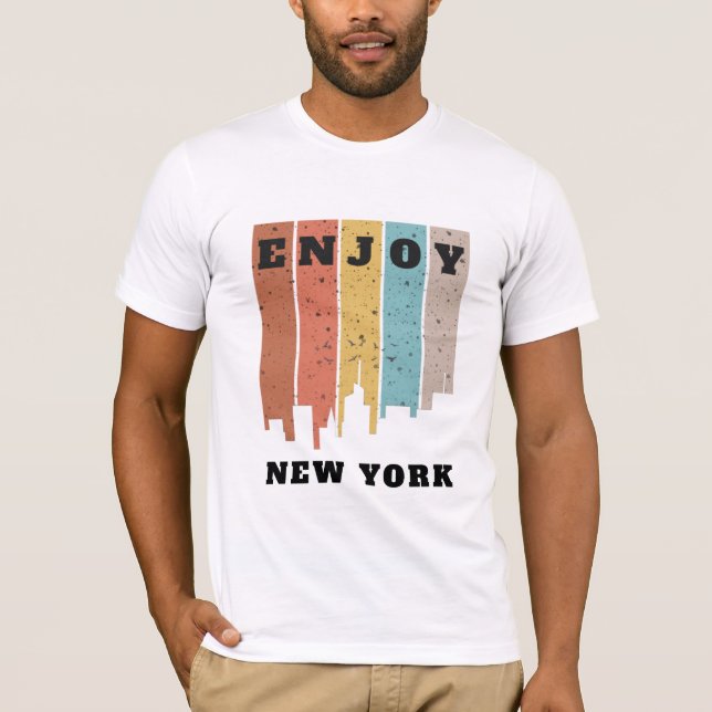 Disfrute de la camiseta de Nueva York (Anverso)