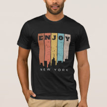 Disfrute de la camiseta de Nueva York