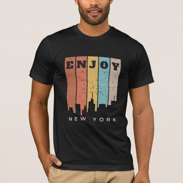 Disfrute de la camiseta de Nueva York (Anverso)