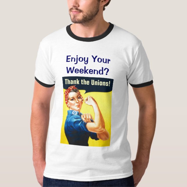 ¿Disfrute de su fin de semana? camiseta (Anverso)