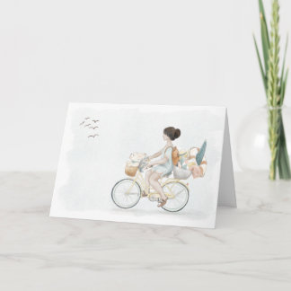 Disfrute de su tarjeta de felicitación doblada por