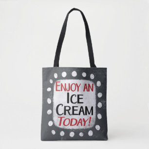 Disfrute De Un Helado Hoy En La Bolsa De Toques
