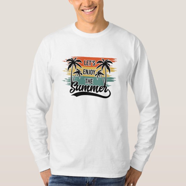 Disfrutemos de la camiseta de verano de las vibrac (Anverso)