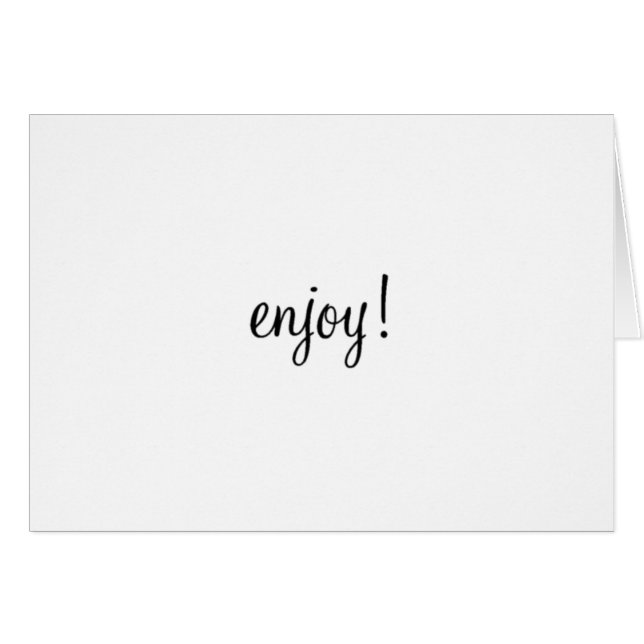 ¡Disfrútenlo! (Anverso (Horizontal))