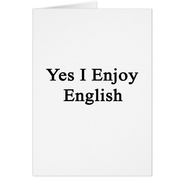 Disfruto sí de inglés (Frente)