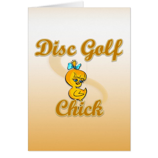 Disk Golf Chick (Frente)