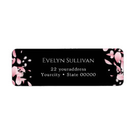 Disminución de pétalos devuelta etiqueta de direcc