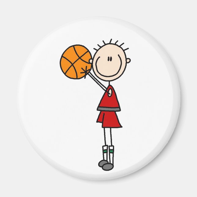 Disparando El Imán De Baloncesto (Frente)