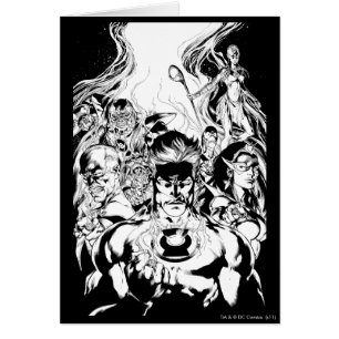 Disparo a grupo de Lantern Corps