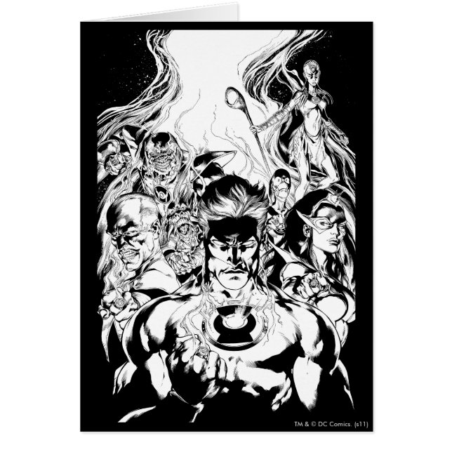 Disparo a grupo de Lantern Corps (Frente)