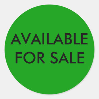 DISPONIBLE PARA EL PEGATINA DE VENTA