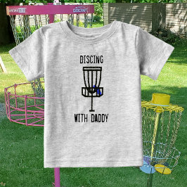 Disquear con la camiseta de golf Daddy Disk
