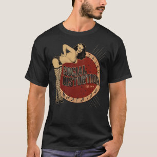 Distorsión social camiseta esencial
