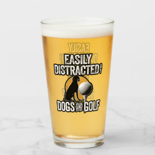 Distracción fácil por perros y golf