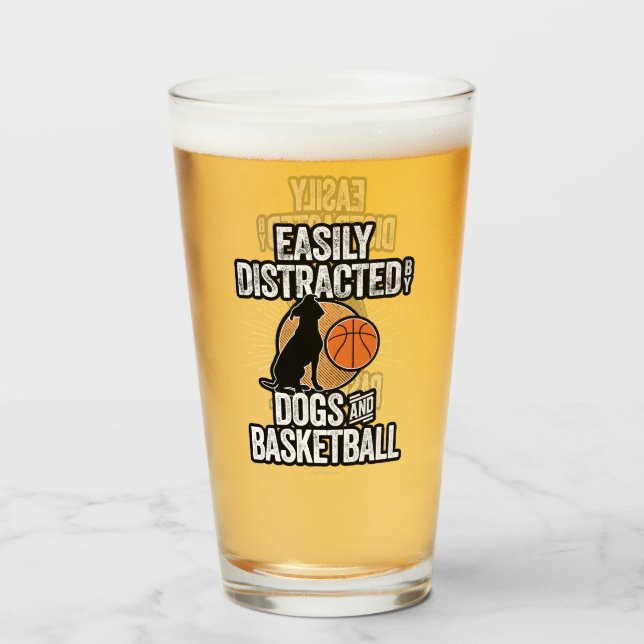 Distrado fácilmente por perros y baloncesto (Anverso (lleno))