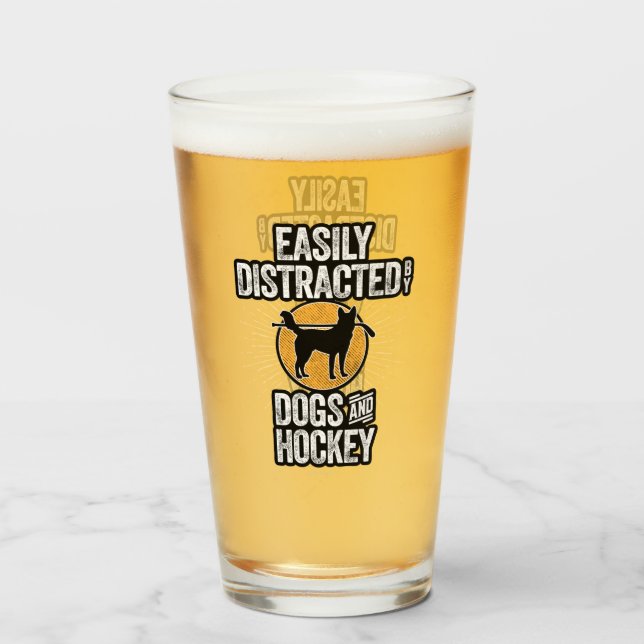 Distrado fácilmente por perros y hockey (Anverso (lleno))