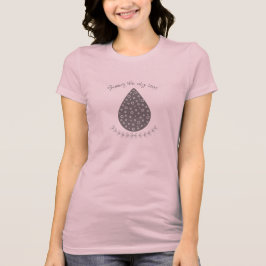 Distribución de la camiseta aceitosa del amor