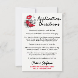 Distribuidor de lápiz labial Cómo aplicar / consej