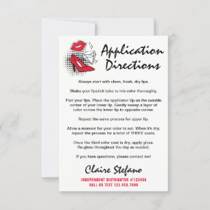 Distribuidor de lápiz labial Cómo aplicar / consej