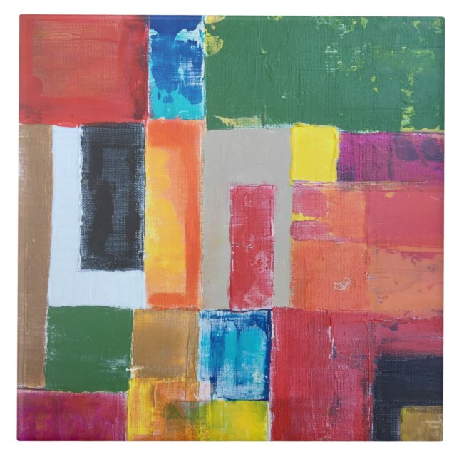 Distrito 24 6 x 6 Teja cerámica (Frente)